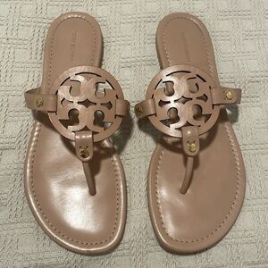 Tory Burch Miller Sandals color Light Makeup Size 10
